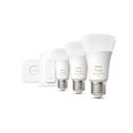 Philips Hue Bluetooth White Ambiance LED E27 75W 800lm Dreierpack inkl. Bridge & Dimmschalter