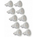 MAXTOR LED-Lampe V-TAC VT-247 (192), GU10, EEK: G, 6,5 W, 480 lm, 3000 K, 10 Stück