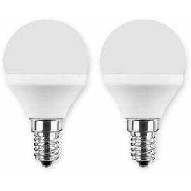 More about Blulaxa LED-Lampe Mini Globe, E14, 5 W, 470 lm, 2700 K, 2 Stück