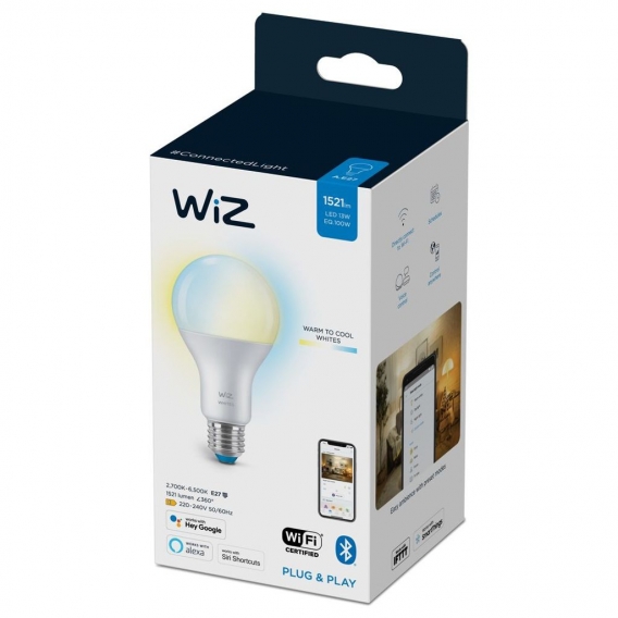 WiZ Connected Glühbirne Weiß variabel E27 100W