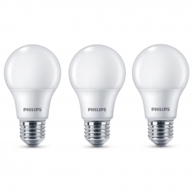 More about Philips LED Lampe ersetzt 40W, E27 Standardform A60, weiß, warmweiß, 470 Lumen, nicht dimmbar, 3er Pack