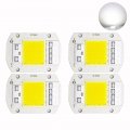 4 Stück 50W 6500K Kaltweiß AC110/220V Smart IC COB LED Chip für DIY Flutlicht