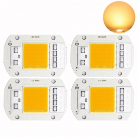 More about 4 Stück 50W 3000K Warmweiß AC110/220V Smart IC COB LED Chip für DIY Flutlicht