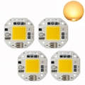 4 Stück 50W 3000K Warmweiß AC85-265V Smart IC COB LED Chip für DIY Flutlicht