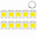 10 Stück 30W 6500K Kaltweiß AC110/220V Smart IC COB LED Chip für DIY Flutlicht