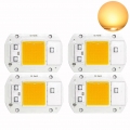 4 Stück 20W 3000K Warmweiß AC110/220V Smart IC COB LED Chip für DIY Flutlicht