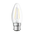 OSRAM LED-Lampe Flammenklares Filament - 2,5 W Äquivalent 25 W B22 - Warmweiß