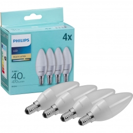 More about Philips LED Kerze E14 4er Set 5,5W (40W) 2700K 470lm