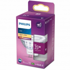 More about Philips LED Lampe ersetzt 35W, GU5,3 Reflektor MR16, warmweiß, 345 Lumen, nicht dimmbar, 1er Pack