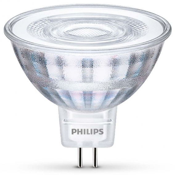 Philips LED Lampe ersetzt 35W, GU5,3 Reflektor MR16, warmweiß, 345 Lumen, nicht dimmbar, 1er Pack