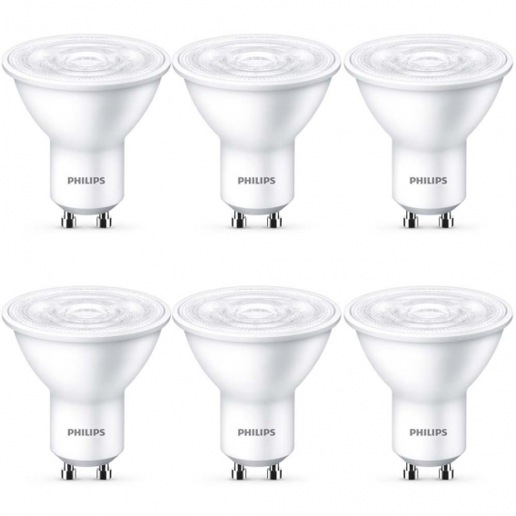 Philips LED ersetzt 50W, GU10, warmweiß (2700 K), 345 Lumen, Reflektor