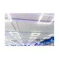 LED Rahmenbeleuchtung Panel 40W 59,5 x 59,5 cm Rahmen Beleuchtet Warmweiß 2700K 3400lm Ultraslim (11mm ) (Nur Rahmen)