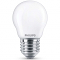 Philips LED Lampe ersetzt 60W, E27 Tropfenform P45, weiß, neutralweiß, 806 Lumen, nicht dimmbar, 1er Pack