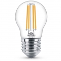 Philips LED classic 60W E27 WW P45 CL ND SRT4 Licht Tropfenlampe Warmweiß 2700 K