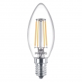 Philips LED classic 40W B35 E14 WW CL ND SRT4 Licht Kerzenlampe Warmweiß 2700 K