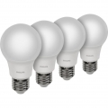 Philips LED Lampe E27 4er Set 8W (60W) 2700K 806lm