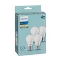 Philips LED Lampe E27 4er Set 8W (60W) 2700K 806lm