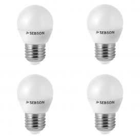 More about 4x LED Lampen E27 6W warmweiss RA97 flimmerfrei LED Leuchtmittel Birne SEBSON