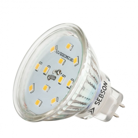 LED Lampen MR16 GU5.3 warmweiss 5W RA97 flimmerfrei 12V DC Leuchtmittel SEBSON