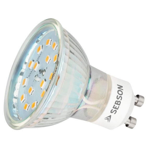 LED Lampen GU10 5W warmweiss RA97 flimmerfrei 230V 420lm LED Leuchtmittel SEBSON