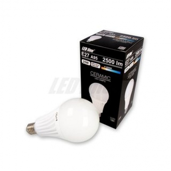 E27 25W LED Leuchtmittel sehr helle Lampe Neutralweiß 4000K A95 2500 lm Leuchtmittel ersetzt 150W Glühbirne 280° Abstrahlwinkel