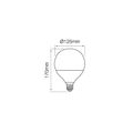 E27 25W LED Leuchtmittel sehr helle Lampe Neutralweiß 4000K A95 2500 lm Leuchtmittel ersetzt 150W Glühbirne 280° Abstrahlwinkel