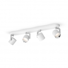 More about Philips myLiving 4 x Byrl LED SceneSwitch weiß aus Metall warmweiß neutralweiß dimmbar mit vorhandenem Schalter