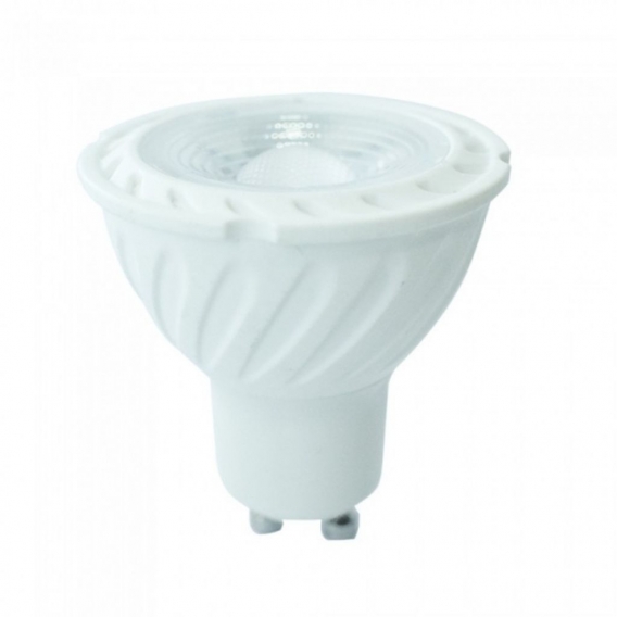 V-TAC lED-Lampe VT-277 GU10 7W 3000K 480lm IP20 weiß