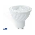 V-TAC lED-Lampe VT-277 GU10 7W 3000K 480lm IP20 weiß