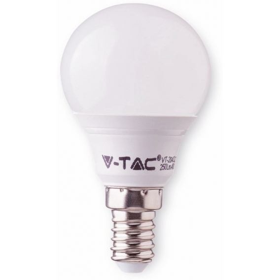 V-TAC LED-Lampe VT-1880 Frost, E14, EEK: F, 5,5 W, 470 lm, 2700 K