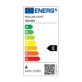 Müller-Licht LED-Lampe E27, EEK: E, 4 W, 470 lm, 2700 K, matt, 3 Stück