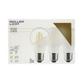 Müller-Licht LED-Lampe E27, EEK: E, 4 W, 470 lm, 2700 K, matt, 3 Stück