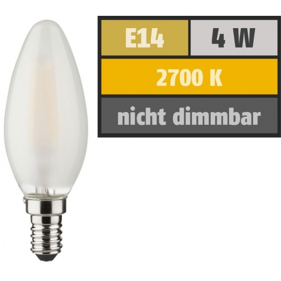 Müller-Licht LED Kerzenform 4W E14 matt 3er-SET