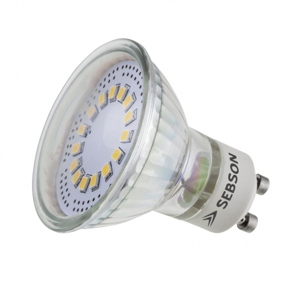 LED Lampe GU10 warmweiss 4W / 30W Leuchtmittel Strahler Spot 230V 300lm SEBSON