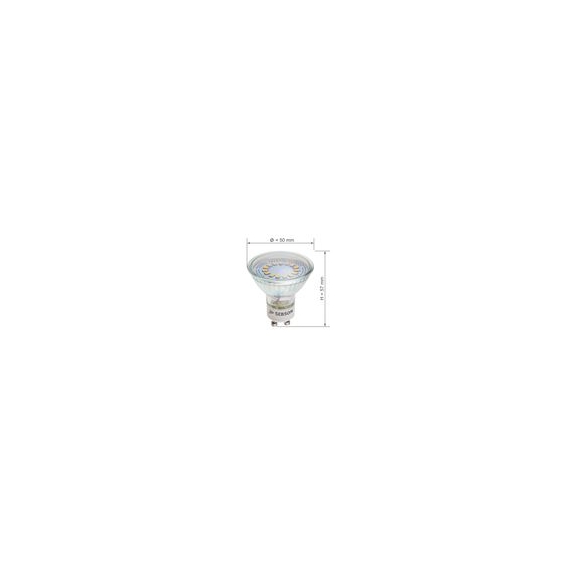 LED Lampe GU10 warmweiss 4W / 30W Leuchtmittel Strahler Spot 230V 300lm SEBSON