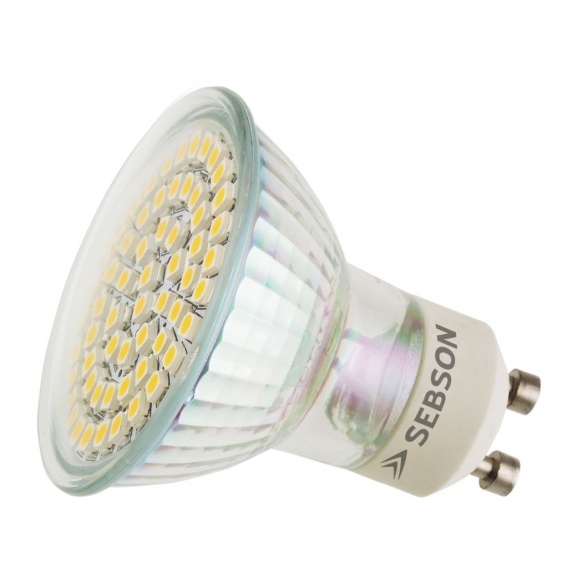 LED Lampe GU10 kaltweiß 6500K 4W / 30W Leuchtmittel Strahler Spot 230V SEBSON