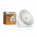 LED Lampen MR16 GU5.3 5W - Leuchtmittel 12V warmweiss 3000K 380lm 110° SEBSON