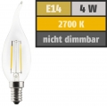 Müller-Licht LED-Lampe 24618, E14, C35, EEK: F, 4 W, 470 lm, 2700 K