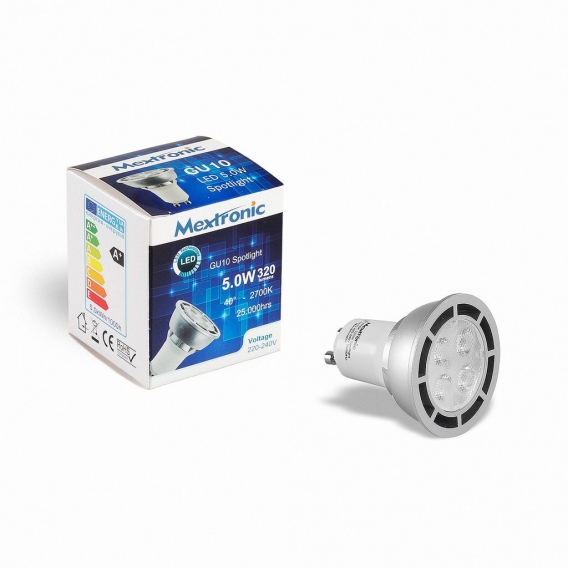 25 Stk LED Spot 5W GU10/PAR16 Warmweiß (2700K) 320 LM