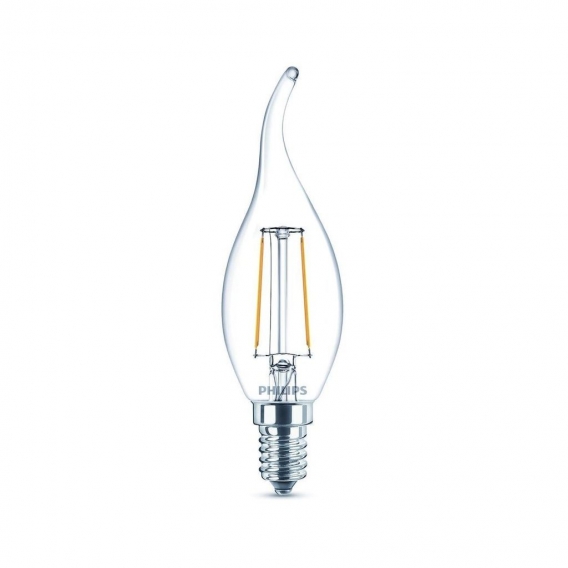 CLA LEDCandle 2-25W E14 827 BA35 klar