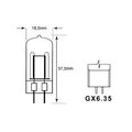 Osram 64516 240V/300W Gx-6,35 75H