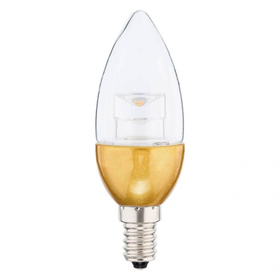 Müller-Licht LED-Lampe E14, EEK: G, 4 W, 320 lm, 2700 K, gold