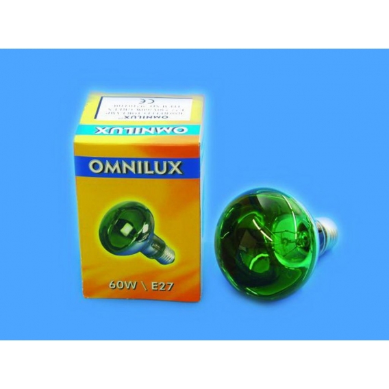 OMNILUX R80 230V/60W E-27 grün