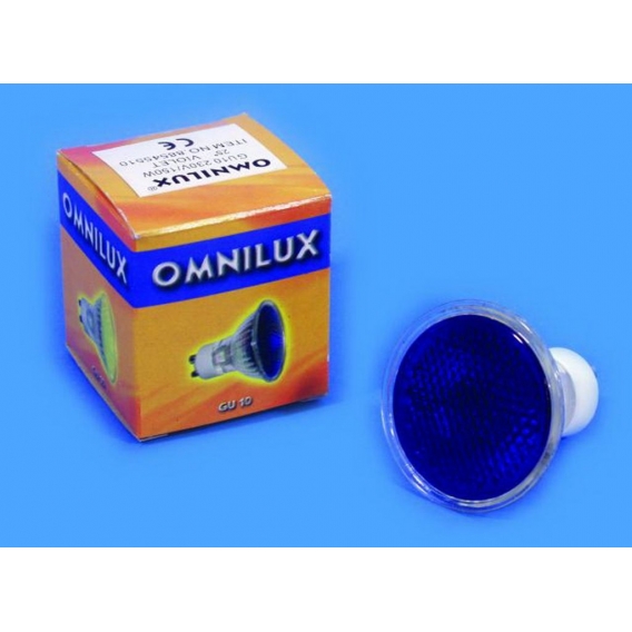 OMNILUX GU-10 230V/50W 1500h 25° violett