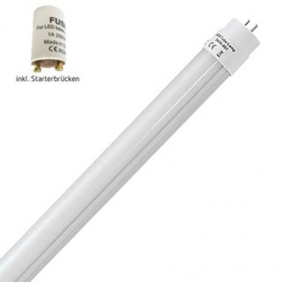 1x LED Tube G13 für Leuchtstoffröhre T8) 9 Watt | 900 Lumen | 60cm neutralweiß ( 4200K )