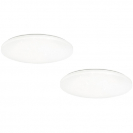 More about 2x LED Deckenlampe, Sternenhimmel, CCT, 31 cm