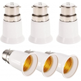 More about AcserGery 6 Stück Lampensockel Adapter Sockel Adapter – B22 auf E27 Sockel Lampen Konverter – Sockel Adapter für LED Halogen Ene