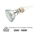 Pyzl GU10-Lampensockel, GU10-Keramiksockel, Premium-Silikonkabel, für GU10-LED und Halogen, 20 Stück