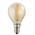 LED 4 Watt Leuchtmittel, Filament, E14, 350 Lumen, amber