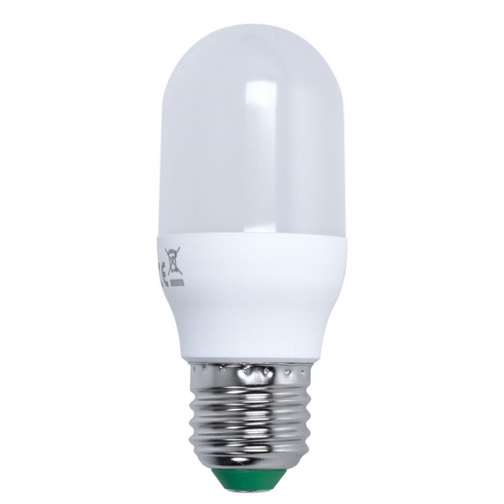 LED 7 Watt Leuchtmittel E27, 600 Lumen, T-Kolben, warmweiß